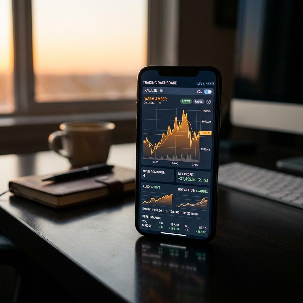 Zagreb Stock Exchange korisničko sučelje na pametnom telefonu